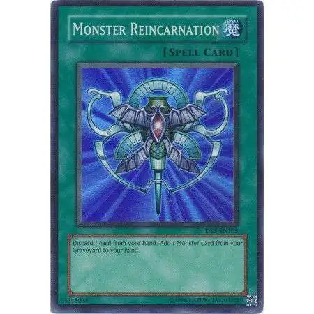 YuGiOh Dark Revelation 3 Super Rare Monster Reincarnation DR3-EN105
