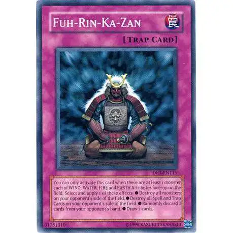 YuGiOh Dark Revelation 3 Common Fuh-Rin-Ka-Zan DR3-EN115