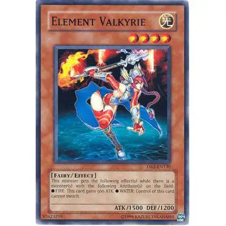 YuGiOh Dark Revelation 3 Common Element Valkyrie DR3-EN130