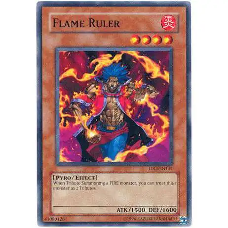 YuGiOh Dark Revelation 3 Common Flame Ruler DR3-EN151