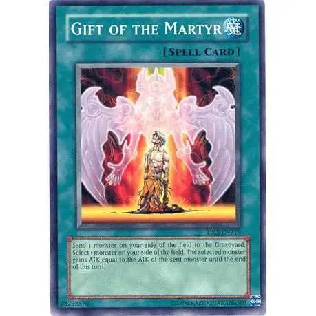 YuGiOh Dark Revelation 3 Common Gift of the Martyr DR3-EN219