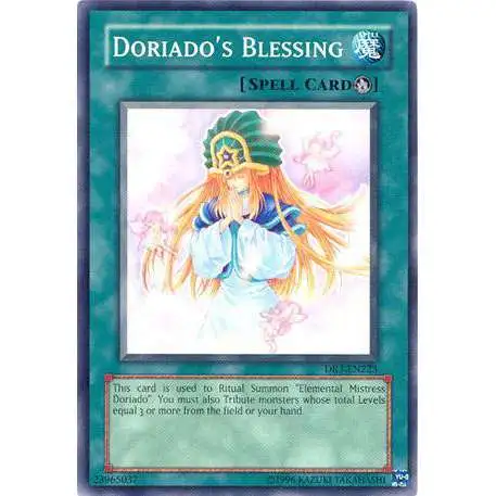 YuGiOh Dark Revelation 3 Common Doriado's Blessing DR3-EN223