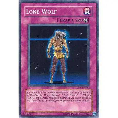 YuGiOh Dark Revelation 3 Common Lone Wolf DR3-EN240