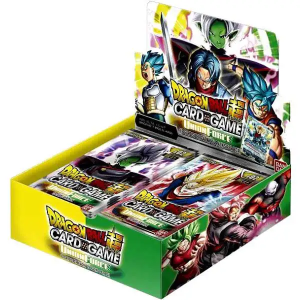 Dragon Ball Super Trading Card Game Series 2 Union Force Booster Box DBS-B02 [24 Packs]