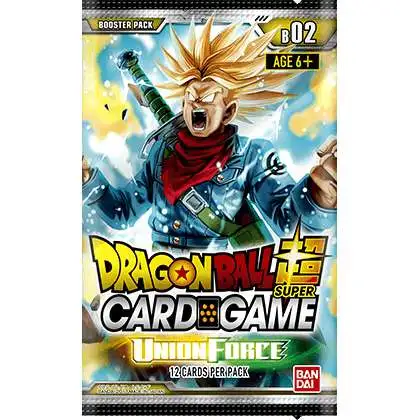 Dragon Ball Super Trading Card Game Series 2 Union Force Booster Pack DBS-B02 [12 Cards]