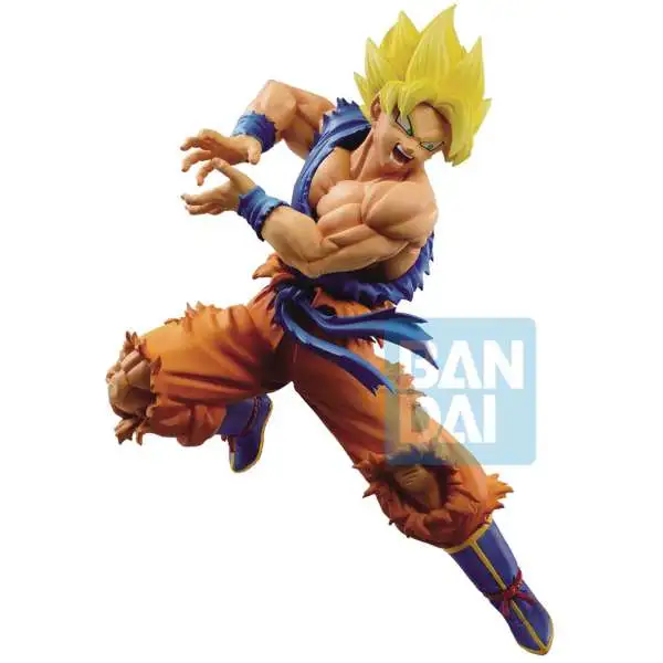 Estátua Bandai Ichibansho Dragon Ball Z - Super Sayajin Son Goku Vs Omnibus