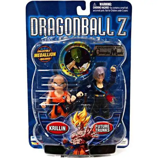 Dragon Ball Z Krillin & Future Trunks Exclusive Action Figure 2-Pack