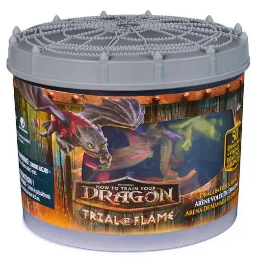 How to Train Your Dragon World of Berk Trial of Flame Dragon Flock Arena [50 Figures which Include 6 Exclusive Vikings & 1 Exclusive Dragon!]
