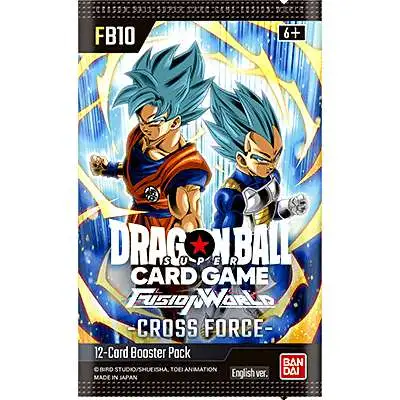 Dragon Ball Super Trading Card Game Fusion World 10 Cross Force