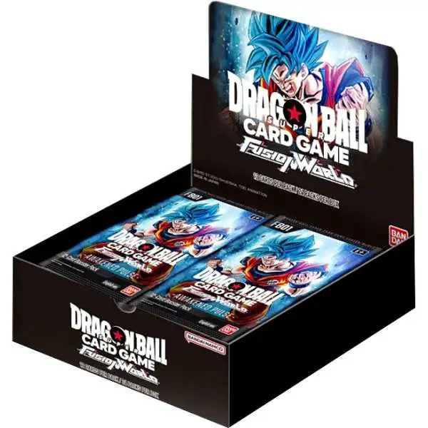 Dragon Ball Super Trading Card Game Fusion World 01 Awakened Pulse Booster Box FB01 [ENGLISH, 24 Packs]