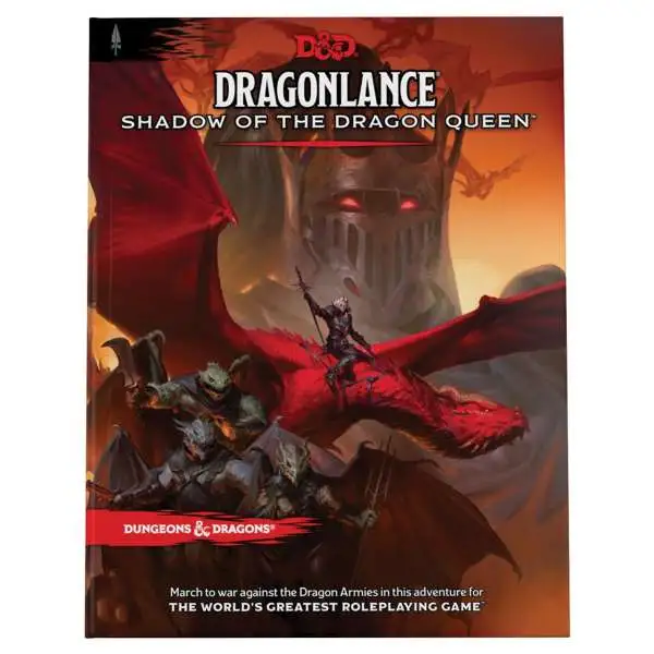 Dungeons & Dragons 5th Edition Dragonlance: Shadow of the Dragon Queen Hardcover Roleplaying Book [Regular Cover]