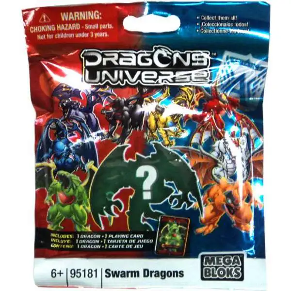 Mega Bloks Dragons Universe Series 2 Swarm Dragons Minifigure Mystery Pack #95181