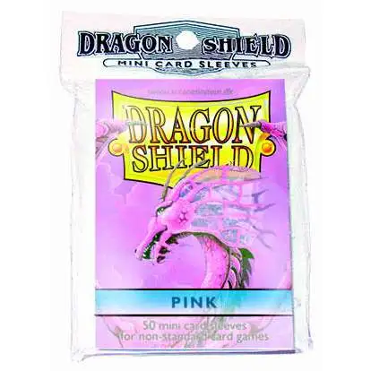 YuGiOh Dragon Shield Sleeves Pink Card Sleeves