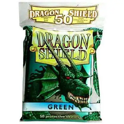 Card Supplies Dragon Shield Green Standard Card Sleeves [50 Count]