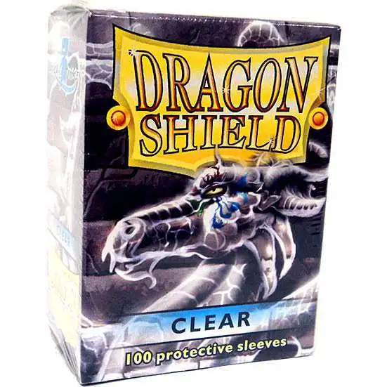 Card Supplies Dragon Shield Clear Standard Card Sleeves [100 Count]