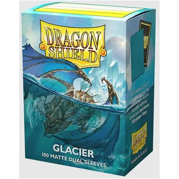 Dragon Shield Matte Dual Glacier Standard Card Sleeves [100 Count]
