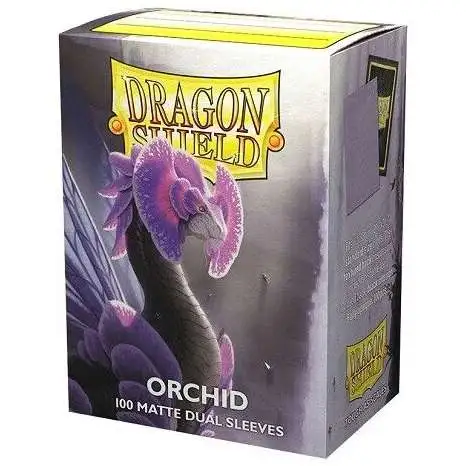 Card Supplies Dragon Shield Matte Orchid Standard Card Sleeves [100 Count]