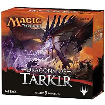 MtG Dragons of Tarkir FAT Pack [9 Booster Packs & Accessories]