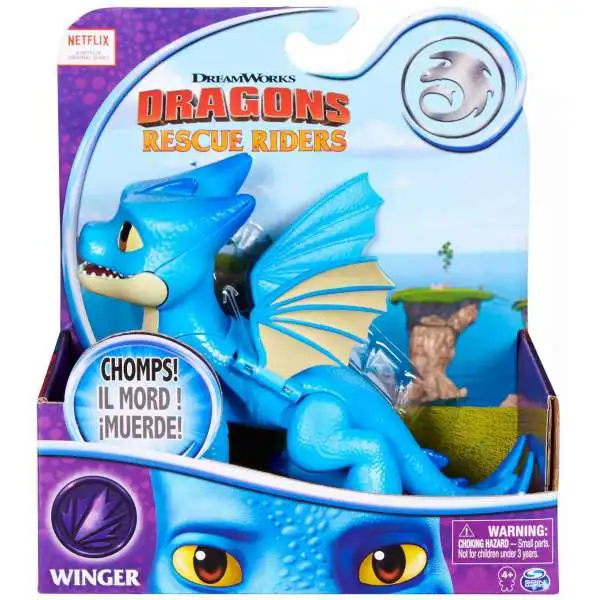 How to Train Your Dragon Rescue Riders Basic Dragons Winger Figure