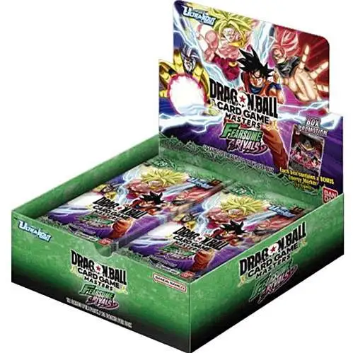 dragon ball super card game supreme rivalry card list DBZ Premium Pack Set Unlock powerful combos Dragon Ball Super Trading Card