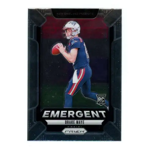 NFL 2024 Panini Prizm Football Emergent Drake Maye #4 [Rookie]