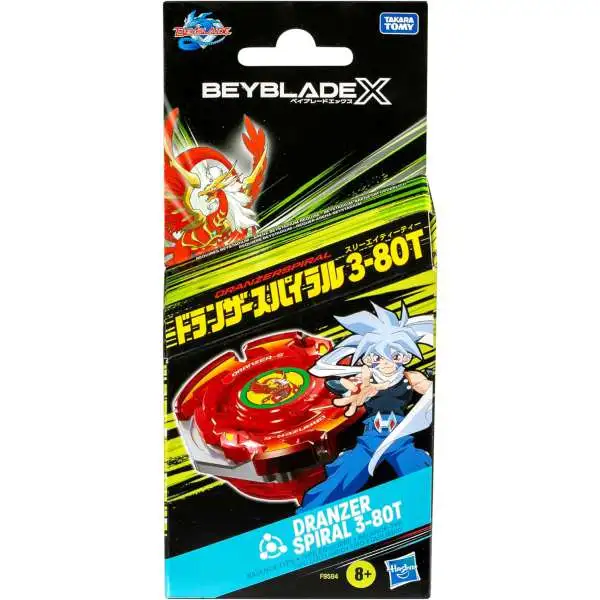 Beyblade X Dranzer Spiral 3-80T Starter Pack Set [Anniversary Edition]