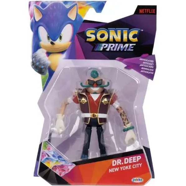 Sonic The Hedgehog Prime Series 3 Dr. Deep Action Figure [New Yoke City]
