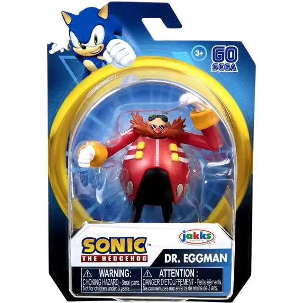 Jazwares 4” Inch Dr. Eggman Action Figure + 3D Printed Neo Metal