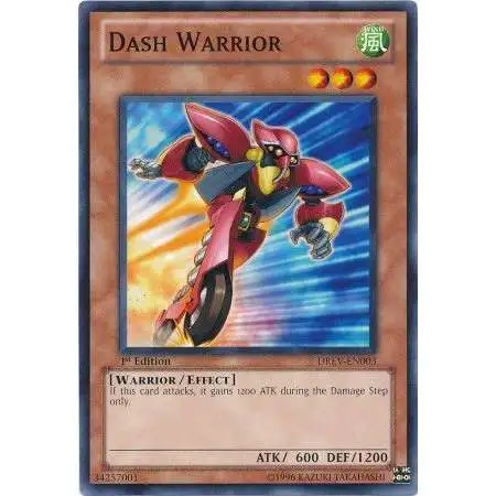 YuGiOh YuGiOh 5D's Duelist Revolution Common Dash Warrior DREV-EN003