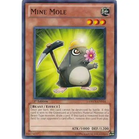 YuGiOh YuGiOh 5D's Duelist Revolution Common Mine Mole DREV-EN014