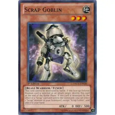 YuGiOh YuGiOh 5D's Duelist Revolution Common Scrap Goblin DREV-EN020