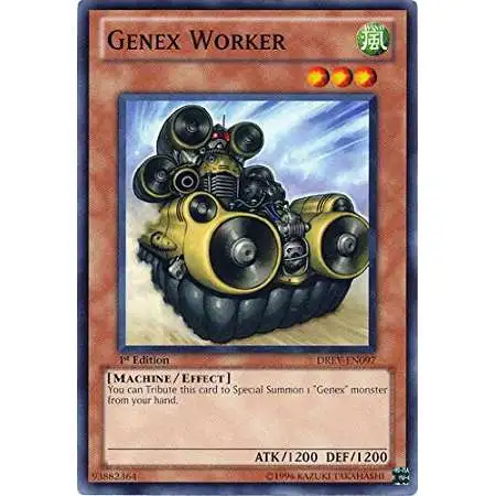 YuGiOh YuGiOh 5D's Duelist Revolution Common Genex Worker DREV-EN097
