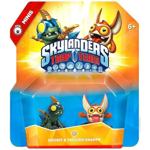 Skylanders Trap Team Minis Drobit & Trigger Snappy Figure 2-Pack