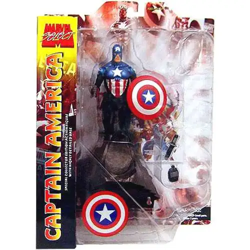 Marvel Select Captain America Action Figure [Bucky Barnes, Damaged Package]