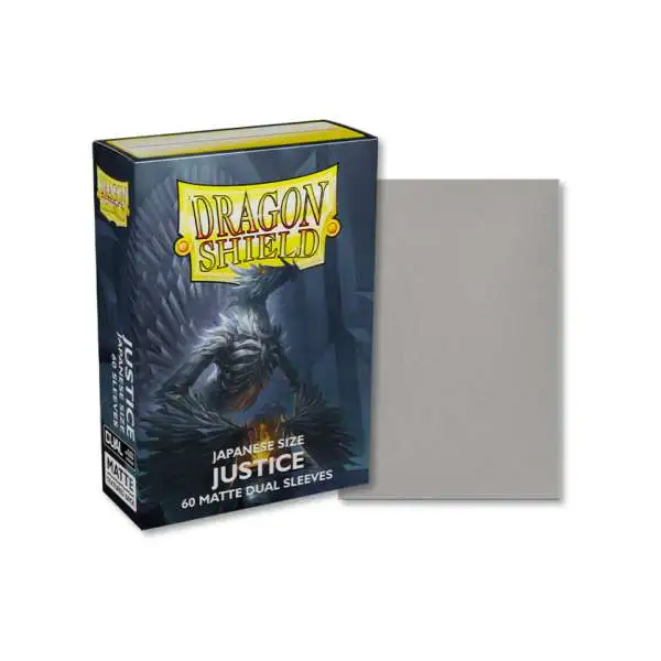Dragon Shield Matte Dual Justice Card Sleeves [60 Cards]