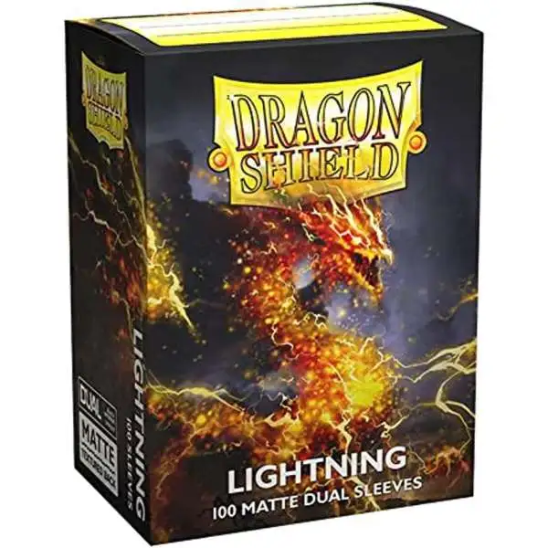 Dragon Shield Matte Dual Lightning Standard Card Sleeves Standard