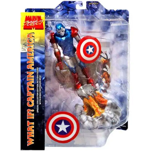 Marvel Select What If? Iron Captain America Exclusive Action Figure