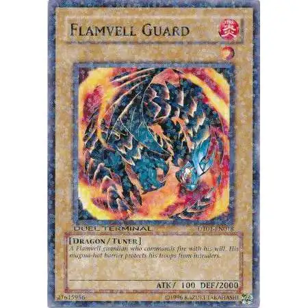 YuGiOh YuGiOh 5D's Duel Terminal 1 Parallel Rare Flamvell Guard DT01-EN018