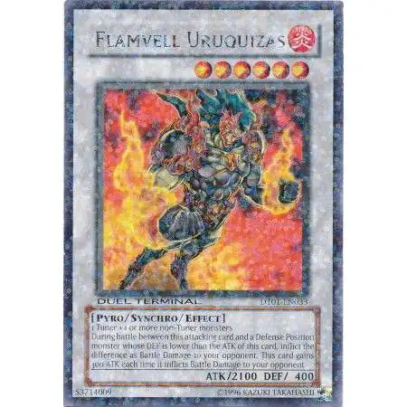 YuGiOh YuGiOh 5D's Duel Terminal 1 Parallel Rare Flamvell Uruquizas DT01-EN033