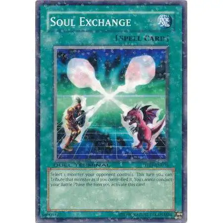 YuGiOh YuGiOh 5D's Duel Terminal 1 Parallel Rare Soul Exchange DT01-EN036