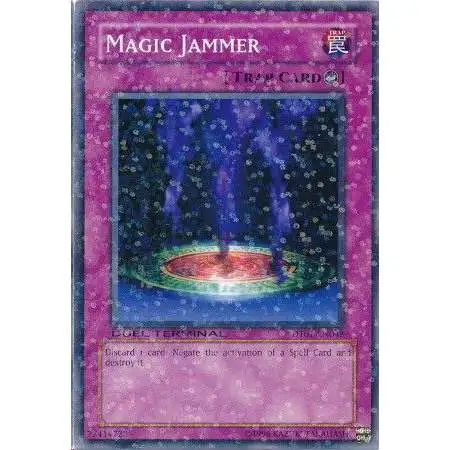 YuGiOh YuGiOh 5D's Duel Terminal 1 Parallel Rare Magic Jammer DT01-EN048