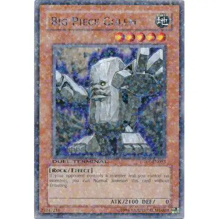 YuGiOh YuGiOh 5D's Duel Terminal 1 Parallel Rare Big Piece Golem DT01-EN053