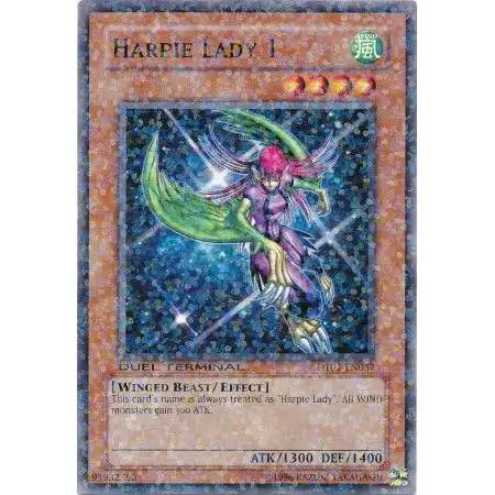 YuGiOh YuGiOh 5D's Duel Terminal 1 Parallel Rare Harpie Lady 1 DT01-EN057