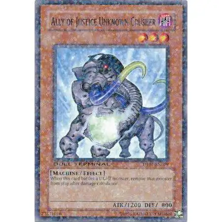 YuGiOh YuGiOh 5D's Duel Terminal 1 Parallel Rare Ally of Justice Unknown Crusher DT01-EN079