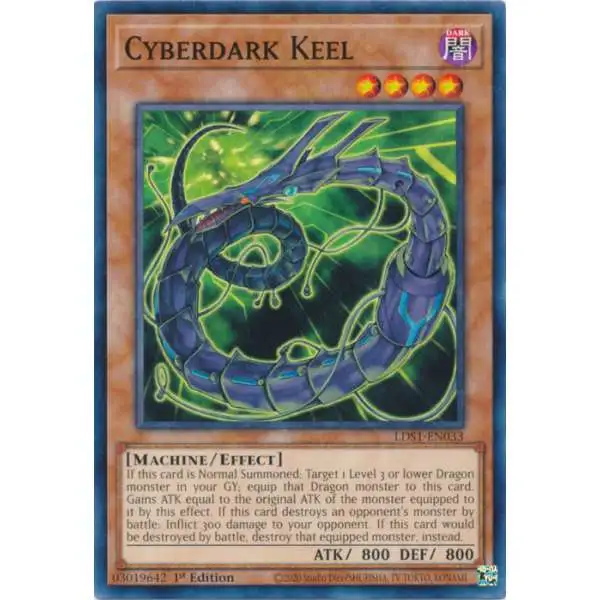 YuGiOh Duel Terminal 5 Normal Parallel Rare Cyberdark Keel DT05-EN002