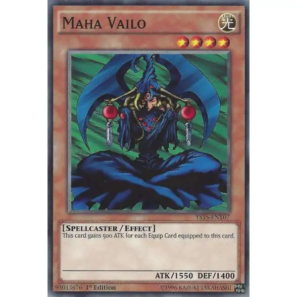 YuGiOh Duel Terminal 5 Normal Parallel Rare Maha Vailo DT05-EN007