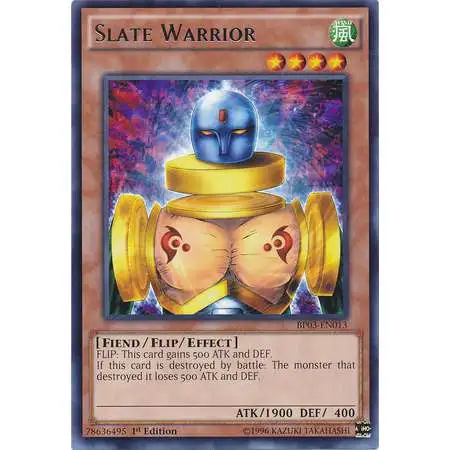 YuGiOh Duel Terminal 5 Normal Parallel Rare Slate Warrior DT05-EN011