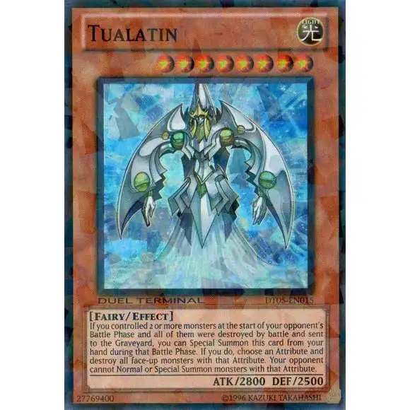 YuGiOh Duel Terminal 5 Super Parallel Rare Tualatin DT05-EN015