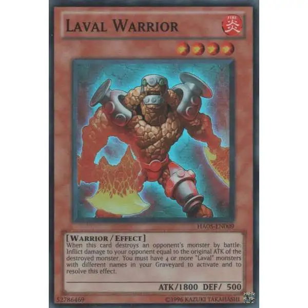 YuGiOh Duel Terminal 5 Normal Parallel Rare Laval Warrior DT05-EN024