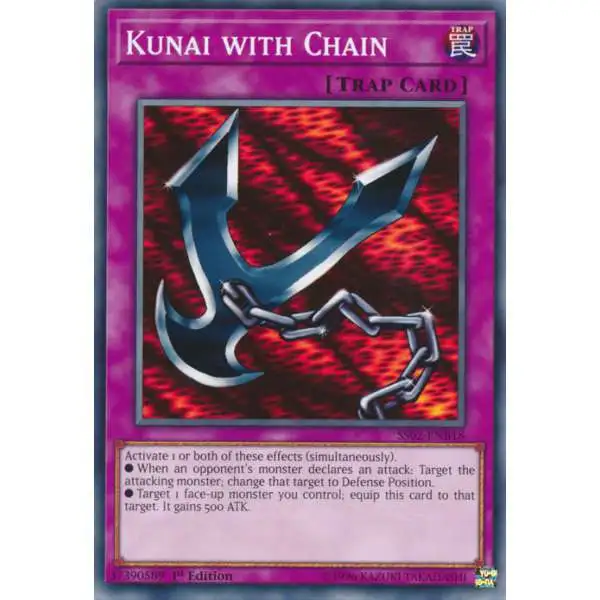 YuGiOh Duel Terminal 5 Normal Parallel Rare Kunai with Chain DT05-EN048